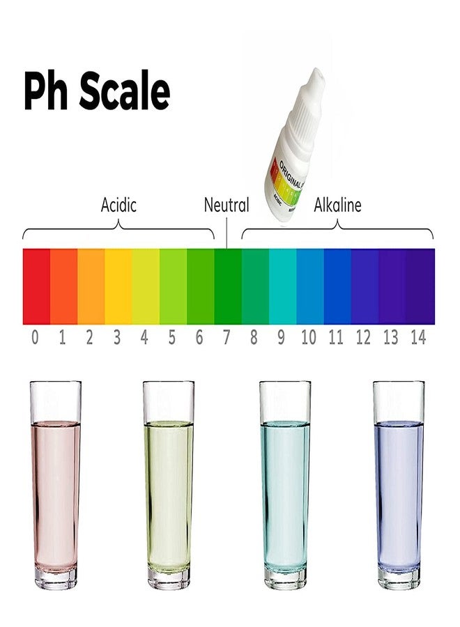AQUALIQUID RO pH Drop for Testing and Alkaline Level, Water Testing With Color Chart, Test Kit, Litmus Liquid (1 Bottle) - Image 2